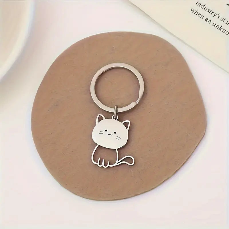 Cat keychain