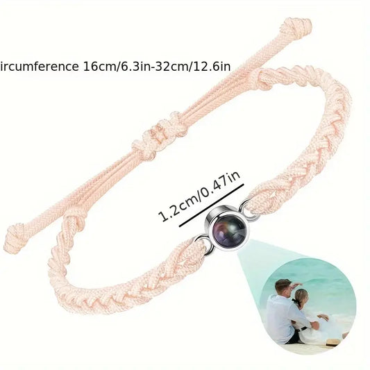 Bracelet with photo inside