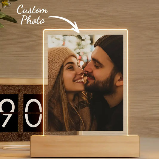 Custom Couple Photo LED